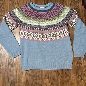Beautiful Orvis thick sweater. Size L